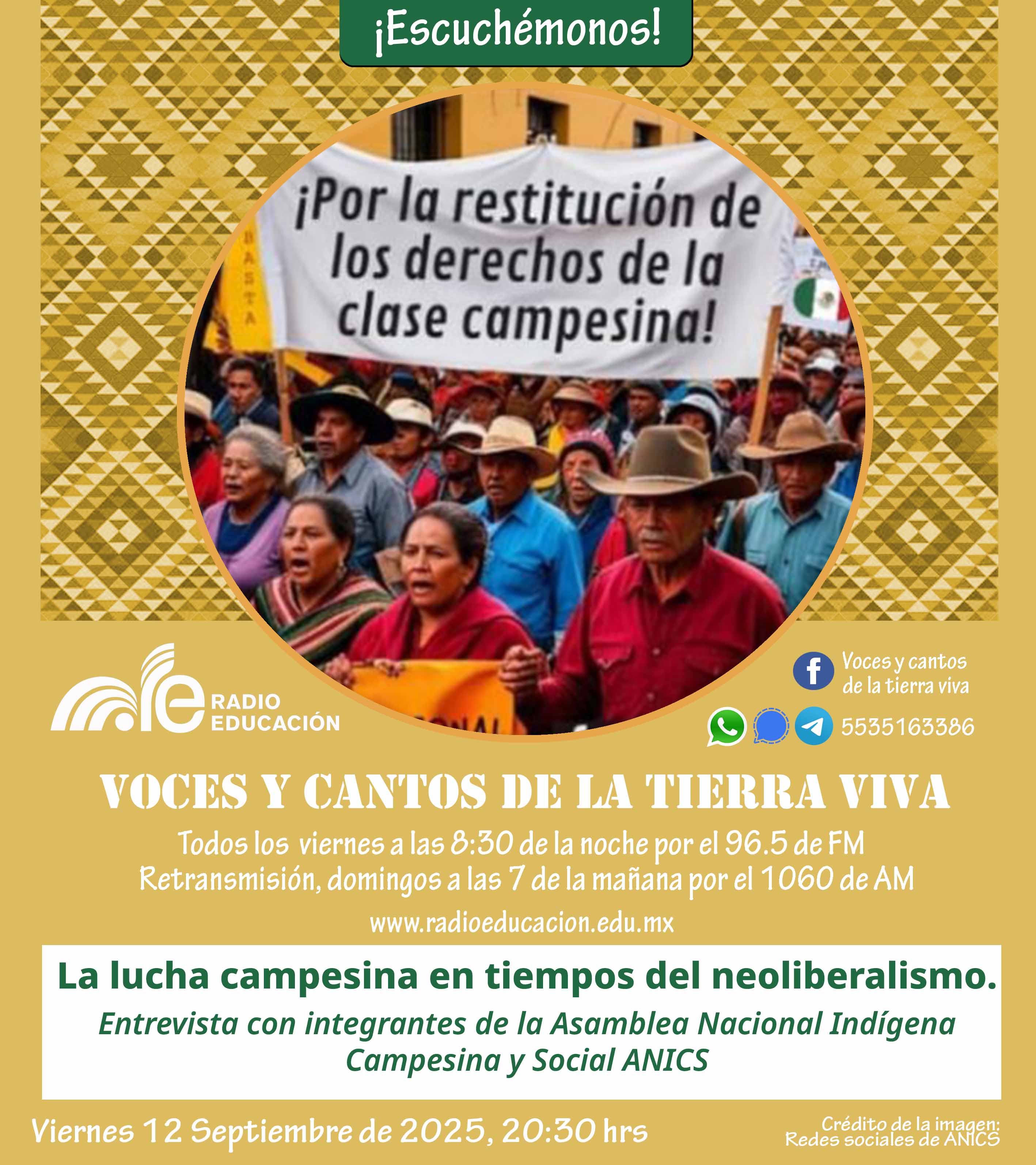 Voces y cantos de la tierra viva