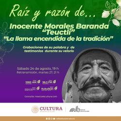 364. Inocente Morales Baranda Teuctli. La llama encendida de la tradición