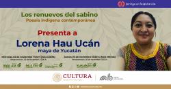 143. Lorena Hau Ucán, maya de Yucatán 