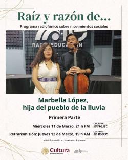 445. Marbella López, hija del Pueblo de la Lluvia. Primera parte