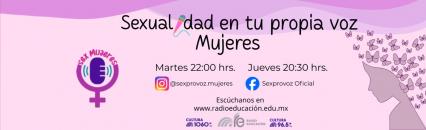 Sexualidad en tu propia voz - Mujeres