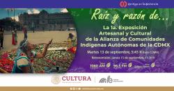 292. La 1a. Expo Artesanal y Cultural de la Alianza de Comunidades Indígenas Autónomas de la CDMX 