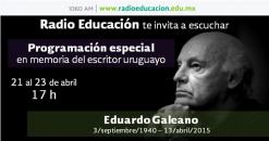 Especial en memoria de Eduardo Galeano