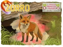749.  Lobo mexicano y zorro.