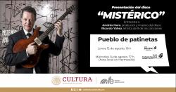 Programa 2018. Presentación del disco Mistérico