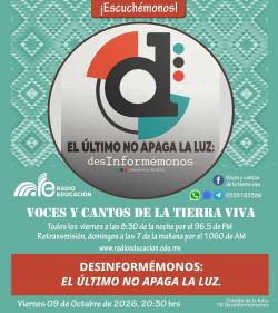 495. DESINFORMÉMONOS: EL ÚLTIMO NO APAGA LA LUZ.
