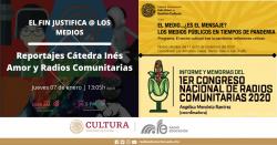 1600. Reportajes sobre la Cátedra Inés Amor y sobre las Radios Comunitarias