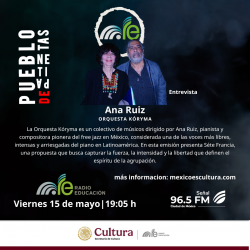 Programa 2159. Ana Ruiz Orquesta Kóryma. Primera Parte