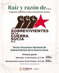  477. Tercer Encuentro Nacional de Sobrevivientes de la Guerra Sucia, primera parte